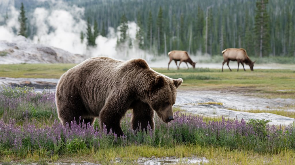 Viewing a bar in Yellowstone National Park