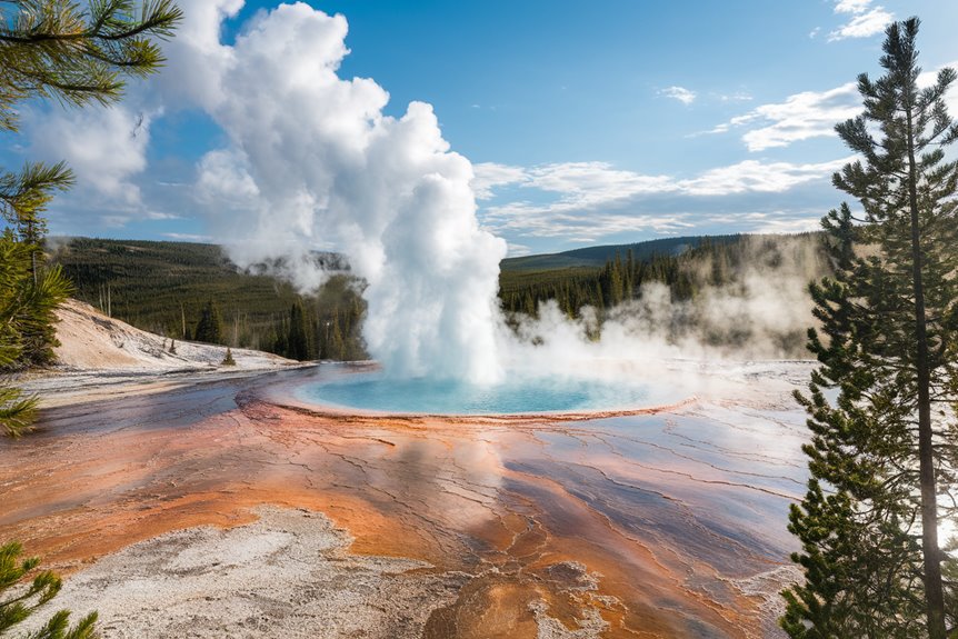 explore cliff geyser wonders