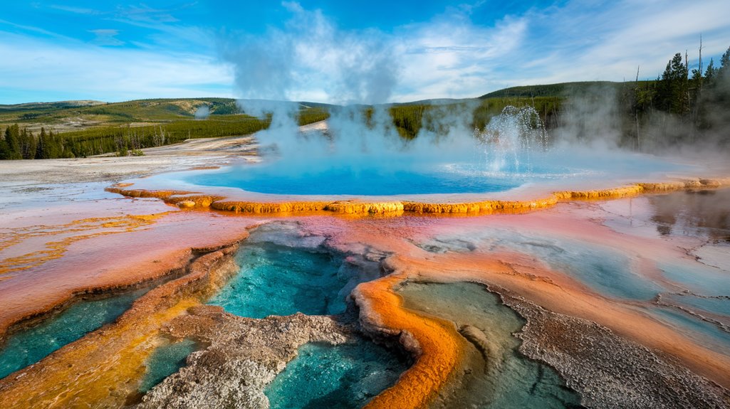 hidden geysers and pools