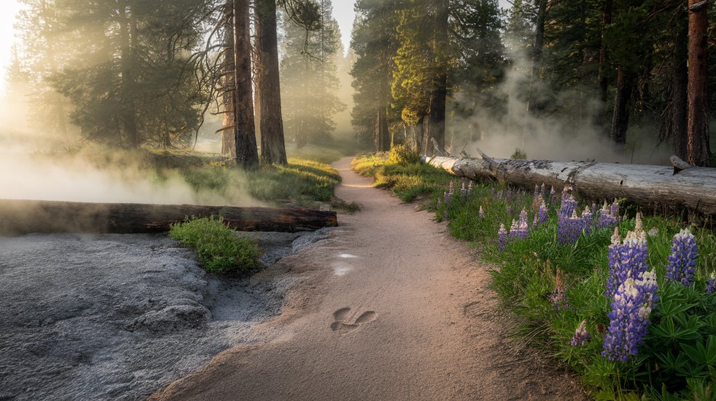 secret hiking paths yellowstone