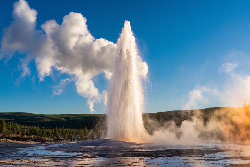 unique geothermal geyser features