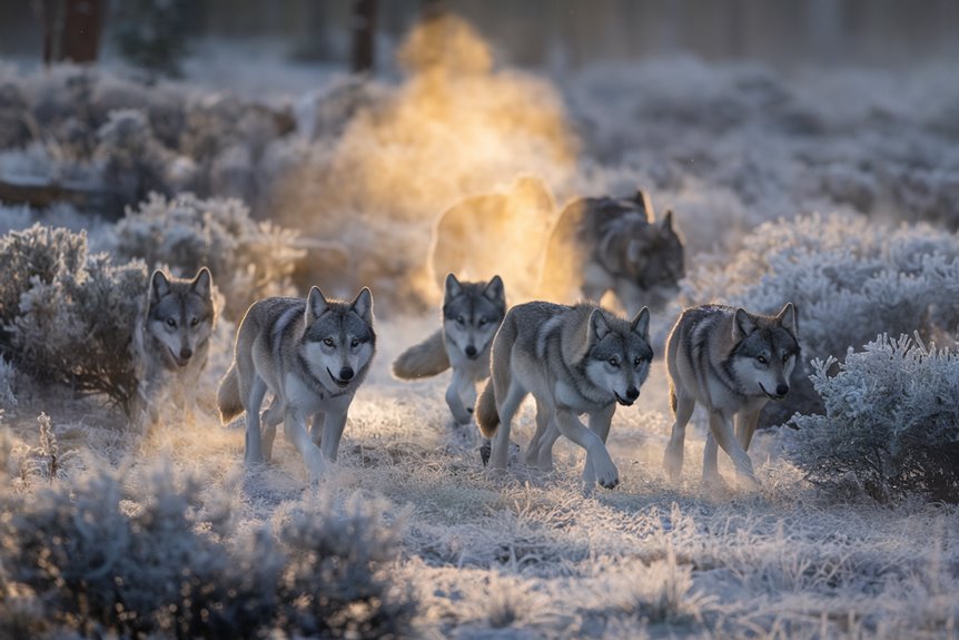 pack dynamics and interactions