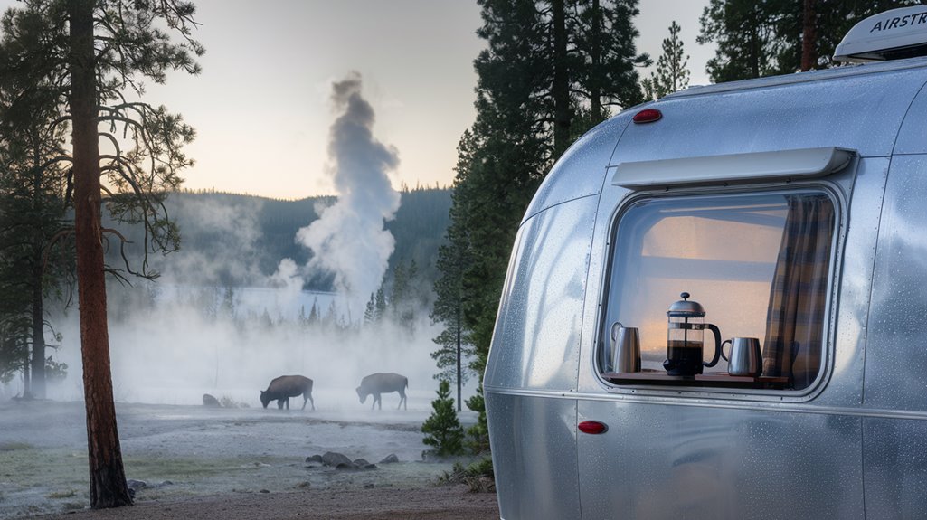 yellowstone rv camping adventure