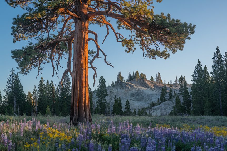 yellowstone s famous tree species